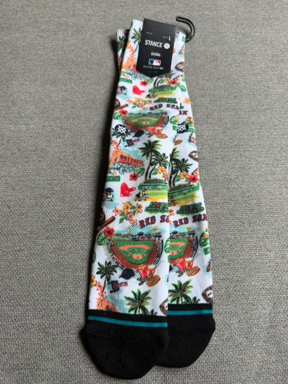 Stance Casual Spooner Boston Red Sox Men's L (9-13)